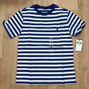 POLO Striped Cotton Jersey Tee